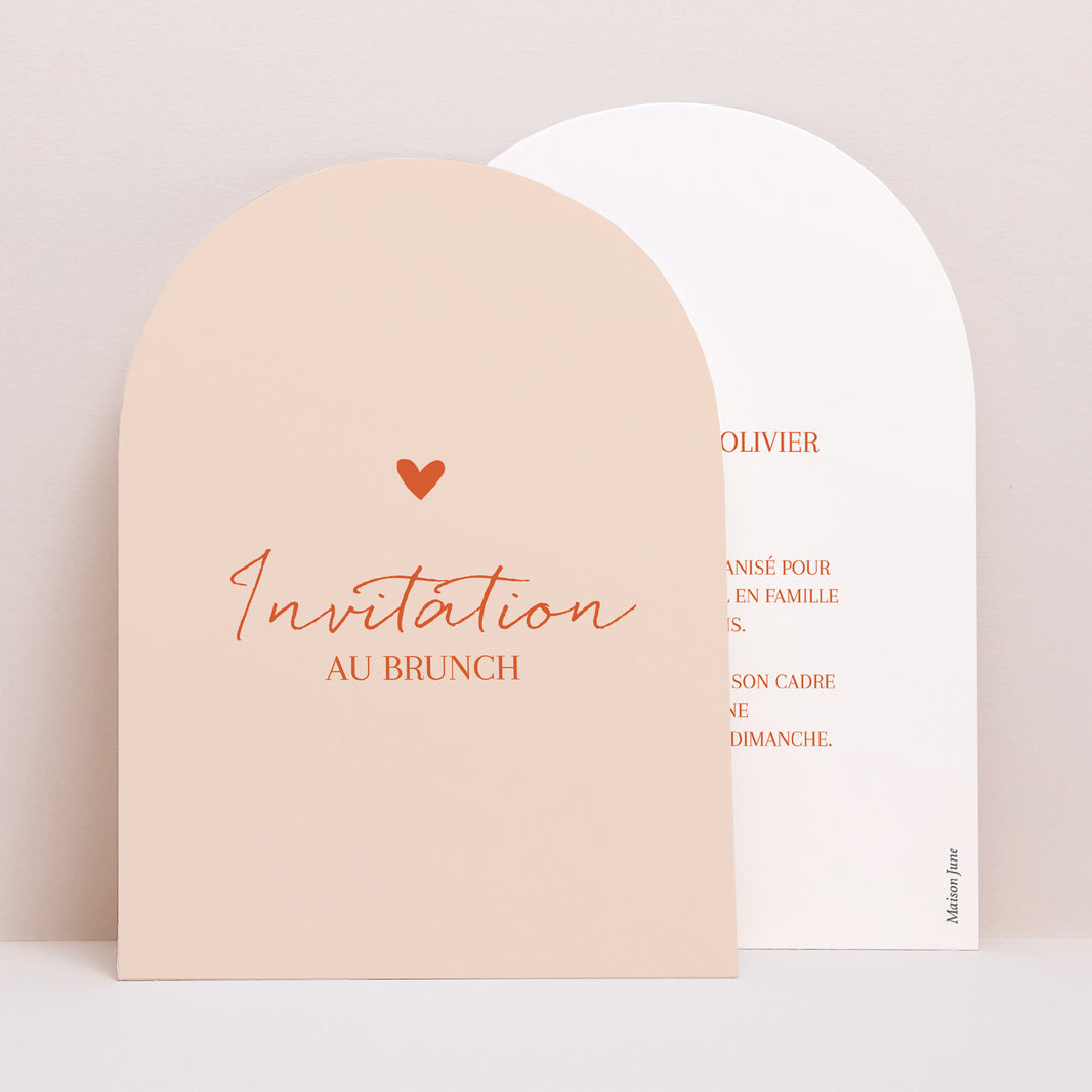 Invitations Mariage Petite arche Amour toujours photo N° 1