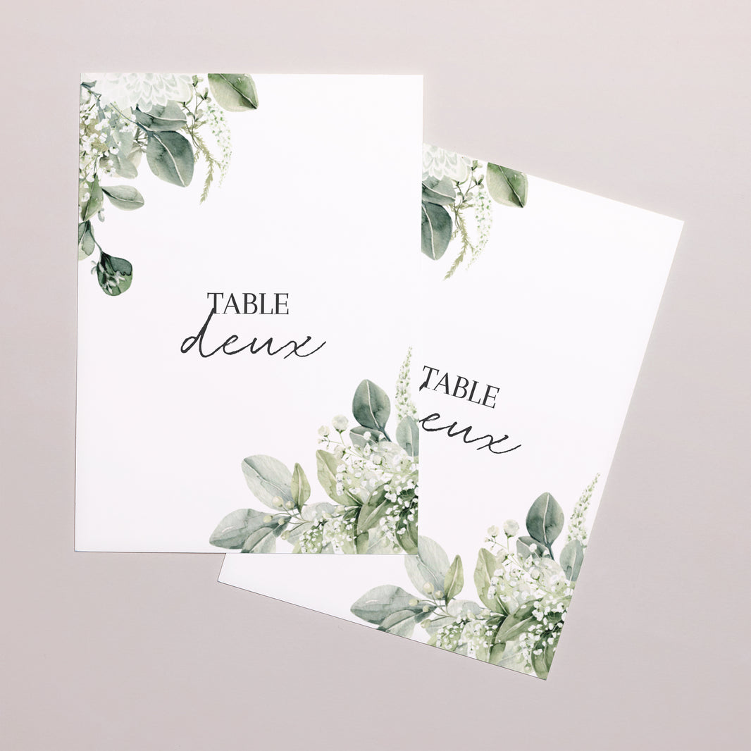 Marque table Mariage Rectangle Naturel Romantique photo N° 2