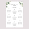 Plan de table Mariage Portrait Naturel Romantique photo N° 2