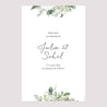 Panneau bienvenue Mariage Portrait 60 x 90 cm Naturel Romantique photo N° 2