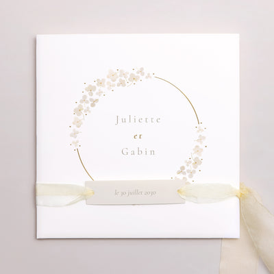 Faire-part mariage tradionnel