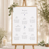 Plan de table Mariage Portrait Couronne Florale Champêtre photo N° 1