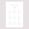 Plan de table Mariage Portrait Emblème vintage photo N° 2
