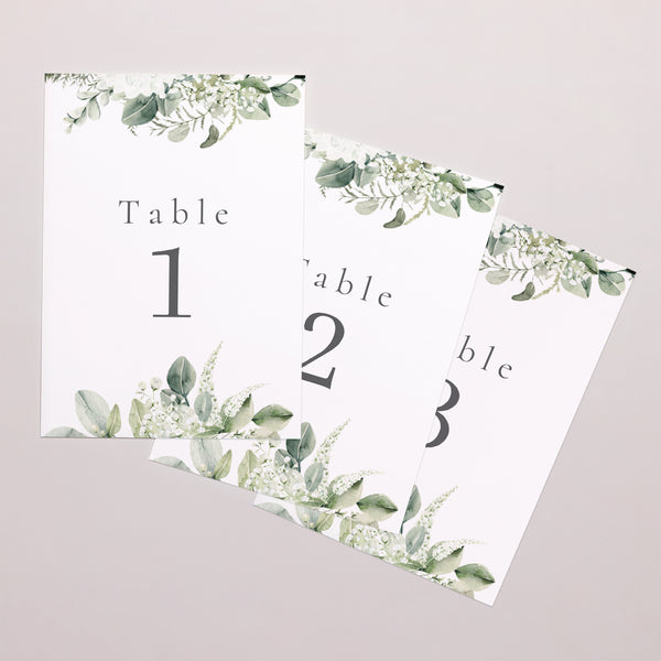Marque table Mariage Rectangle Encadré végétal photo