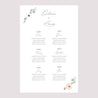 Plan de table Mariage Portrait Romance photo N° 2