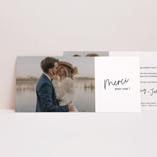 Remerciements Mariage Panoramique paysage Pacôme photo