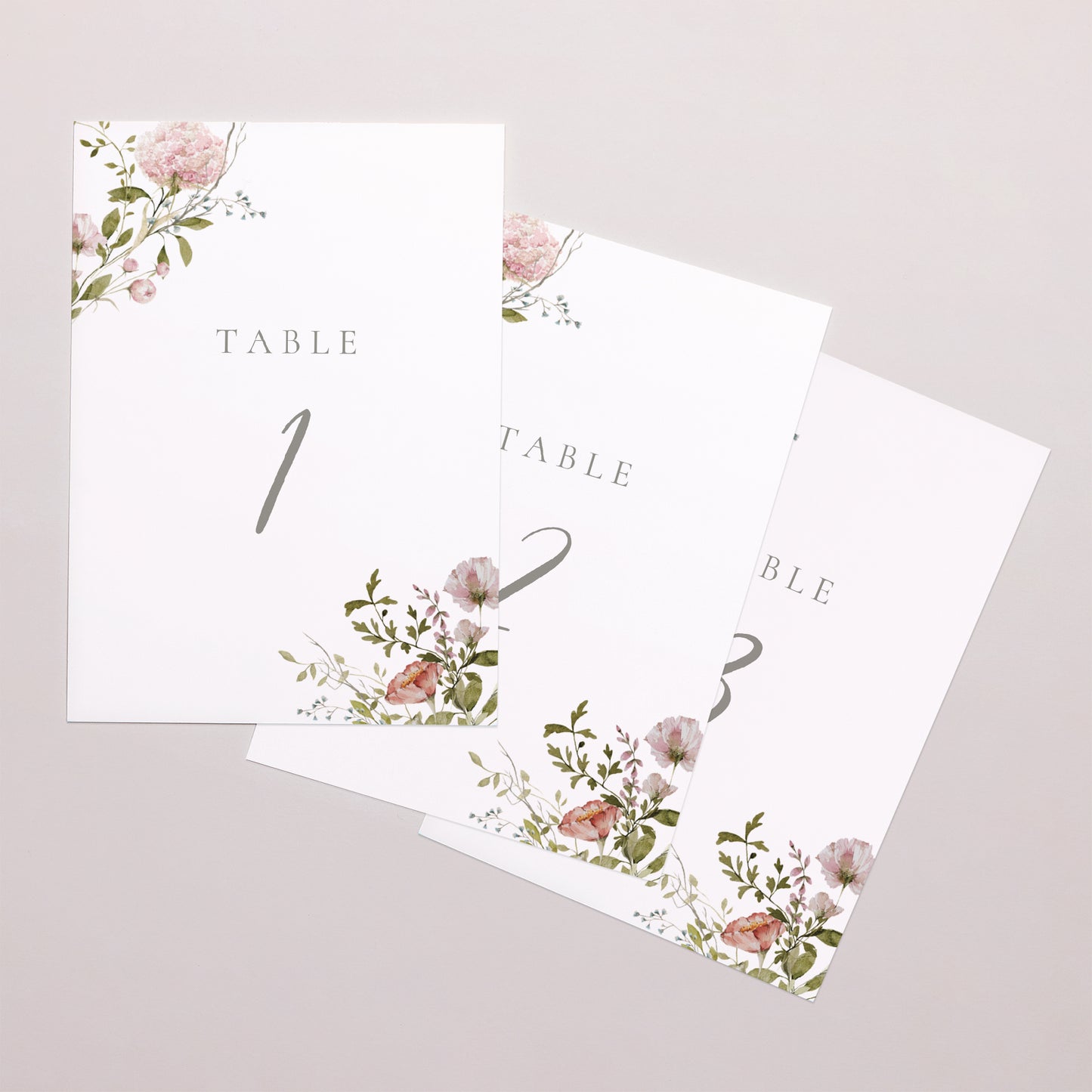 Marque table Mariage Rectangle Couronne fleurie photo N° 1