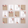 Plan de table Mariage Lot de 12 Caudélie photo N° 1