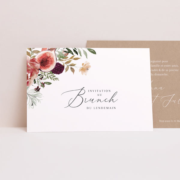 Invitations Mariage Paysage Caudélie photo