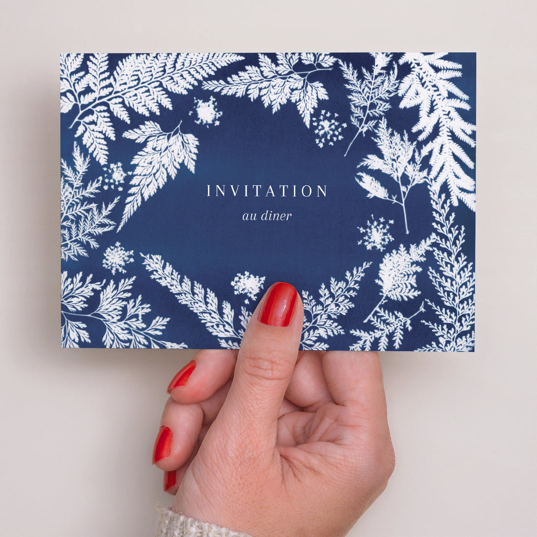 Invitations Mariage Paysage Cyanotype 2 photo N° 3