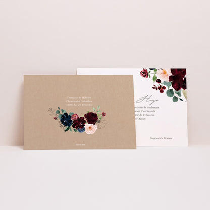 Invitations Mariage Paysage Pompadour photo N° 2