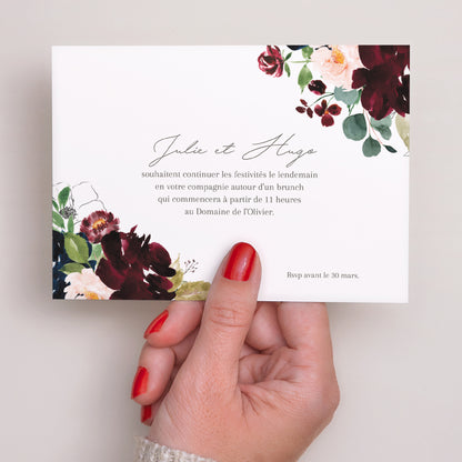 Invitations Mariage Paysage Pompadour photo N° 3