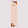 Plan de table Mariage Papier Farandole de Fleurs photo N° 1