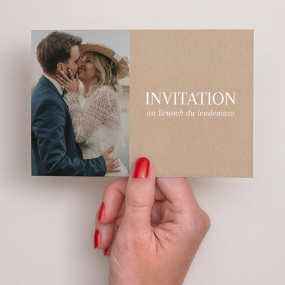 Invitations Mariage Paysage Oui pour la vie photo N° 3