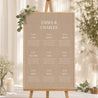 Plan de table Mariage Portrait Oui pour la vie photo N° 1