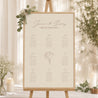 Plan de table Mariage Portrait 60 x 90 cm Brin bohème photo N° 1