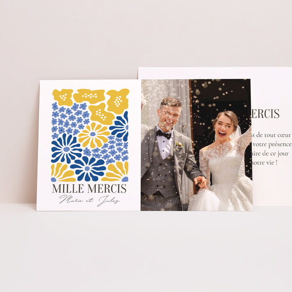 Remerciements Mariage Paysage Flowers by Matisse photo