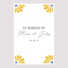 Panneau bienvenue Mariage Portrait 60 x 90 cm Flowers by Matisse photo N° 2