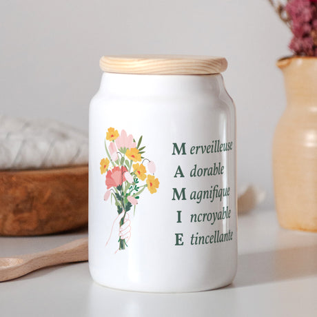 Pot en céramique Objets 65 cl Merveilleuse Mamie