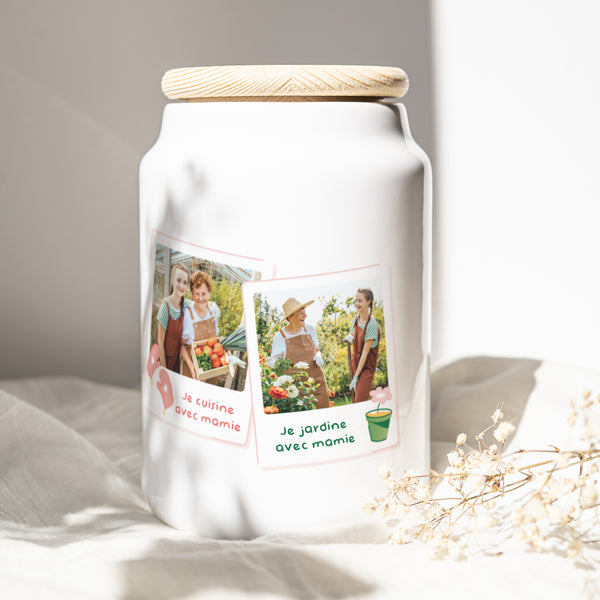 Pot en céramique Objets 65 cl Les souvenirs photo