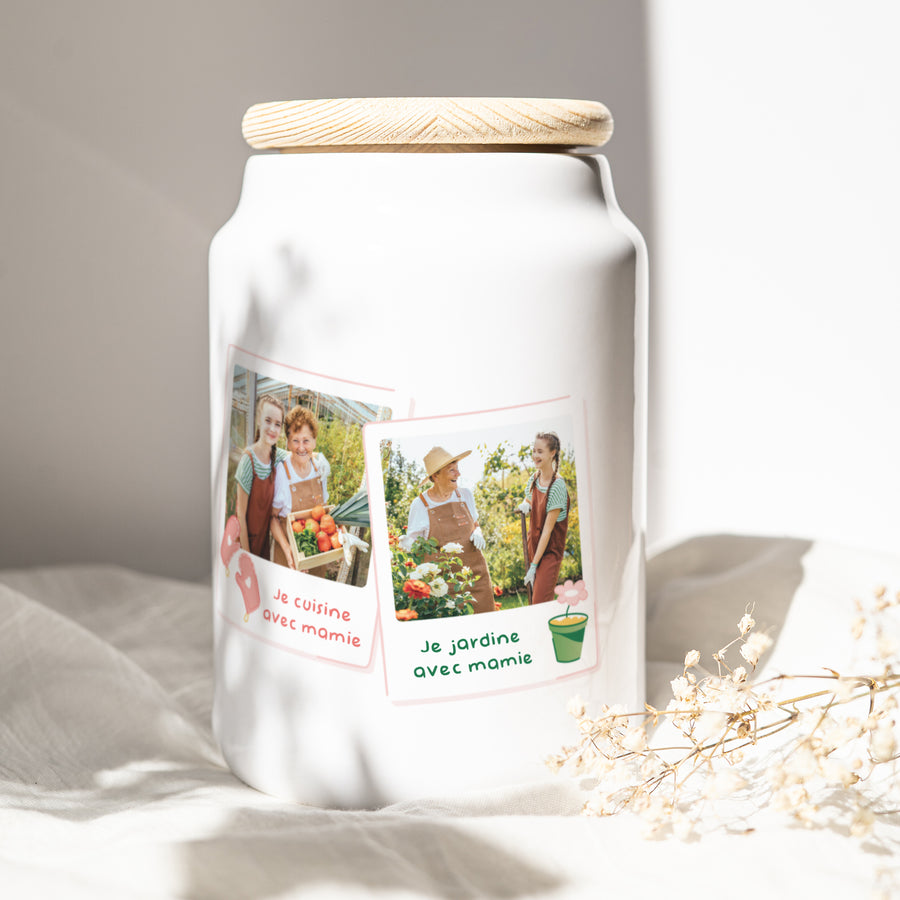 Pot en céramique Objets 65 cl Les souvenirs photo