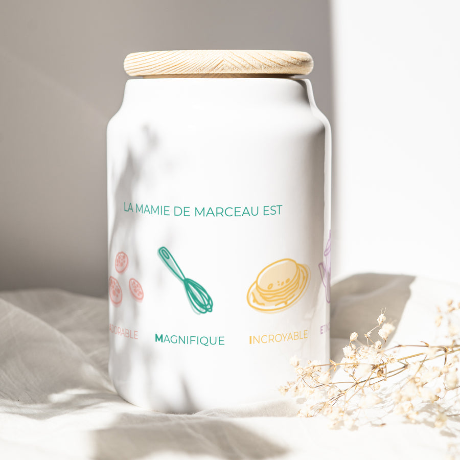 Pot en céramique Objets 65 cl La cuisine avec Mamie photo