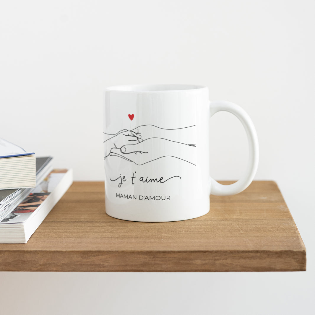 Mug Objets Blanc Tendresse photo N° 4