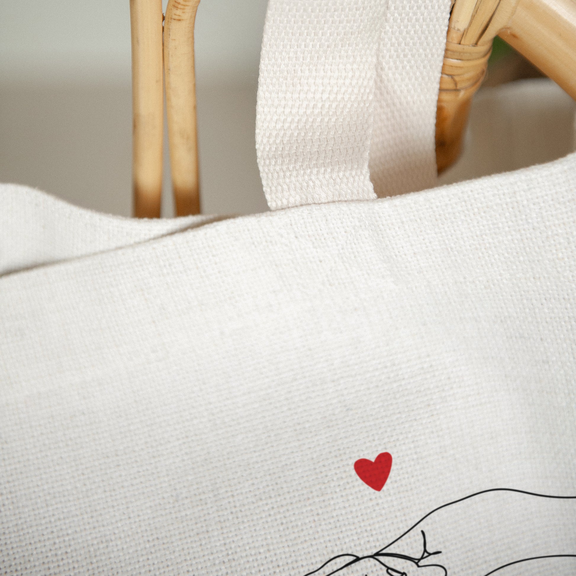Tote bag Anse en toile Tendresse photo N° 3