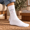 Chaussettes femme Blanches Maman d'amour VI photo N° 2