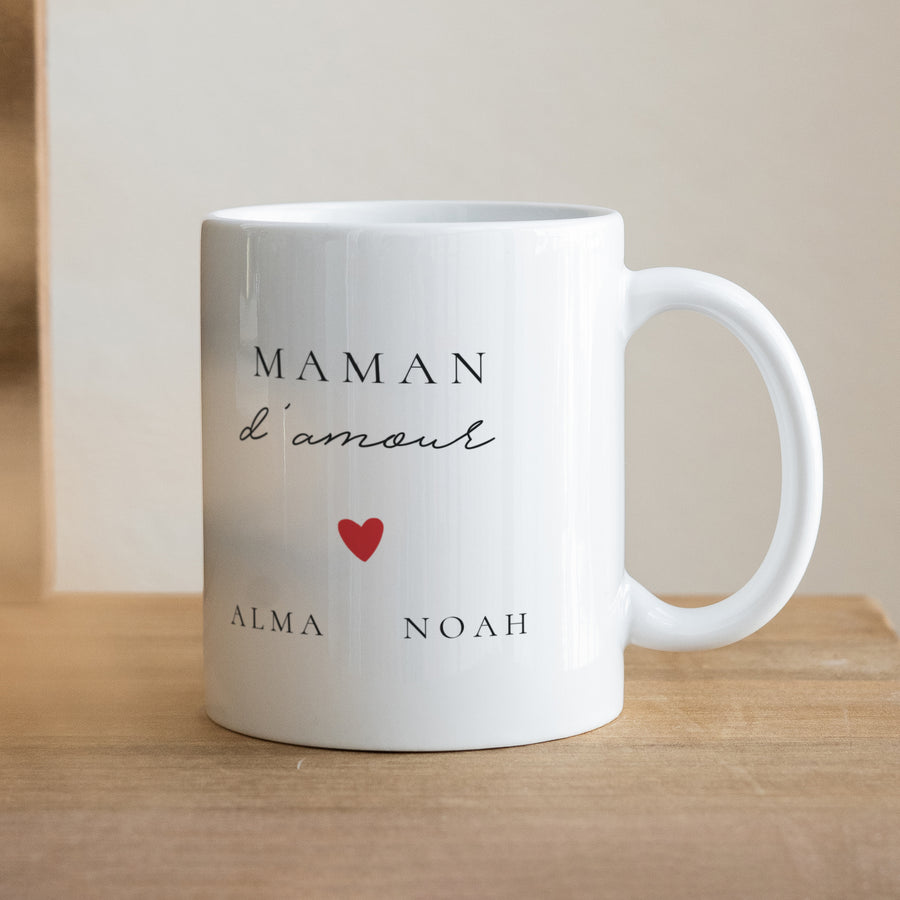 Mug Objets Blanc Maman d'amour VI photo