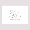Panneau bienvenue Mariage Paysage 90 x 60 cm Couronne d'or Gypsophile photo N° 2