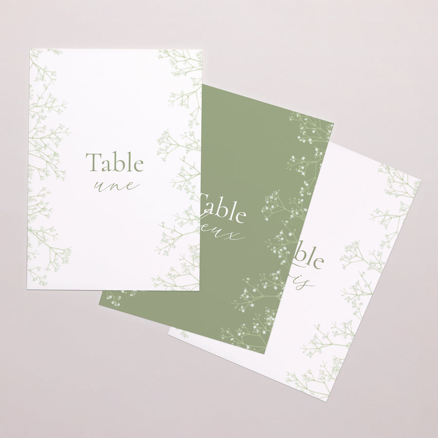 Marque table Mariage Rectangle C'est l'été ! photo