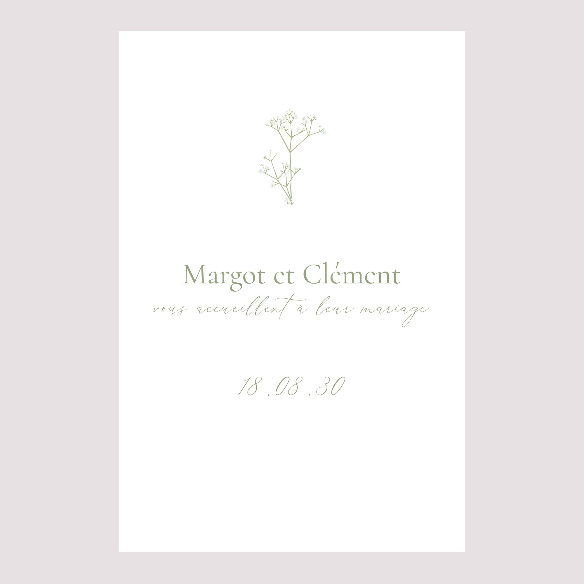 Panneau bienvenue Mariage Portrait 60 x 90 cm C'est l'été ! photo N° 2