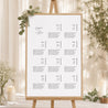 Plan de table Mariage Portrait 60 x 90 cm Photo + typo photo N° 1