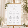 Plan de table Mariage Portrait Ti amo photo N° 1