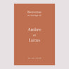 Panneau bienvenue Mariage Portrait 60 x 90 cm Ti amo photo N° 2