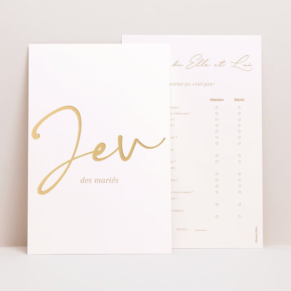 Jeu Mariage Portrait Un Grand Oui photo