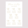 Plan de table Mariage Portrait 60 x 90 cm Un Grand Oui photo N° 2