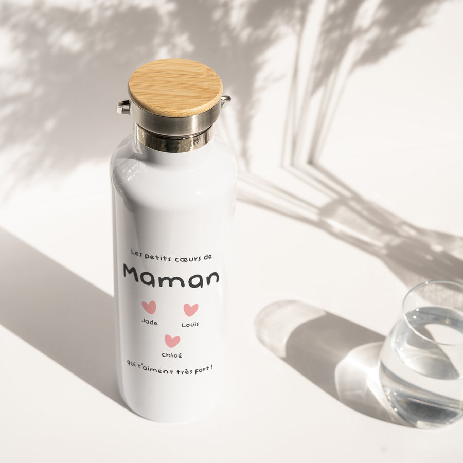 Gourde Objets 75 cl Les petits cœurs de Maman photo