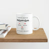 Mug Objets Blanc Les petits cœurs de Maman photo N° 4