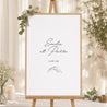 Panneau bienvenue Mariage Portrait 60 x 90 cm Maman et Papa branche photo N° 1
