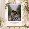 Panneau bienvenue Mariage Portrait 60 x 90 cm Maman et Papa se marient photo N° 1
