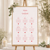 Plan de table Mariage Portrait 60 x 90 cm Coeur sur toi photo N° 1