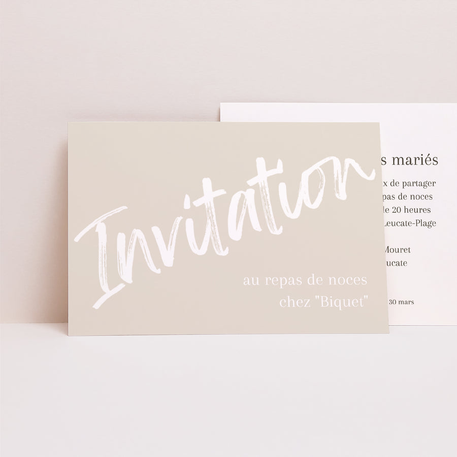 Invitations Mariage Paysage Dis-moi oui photo