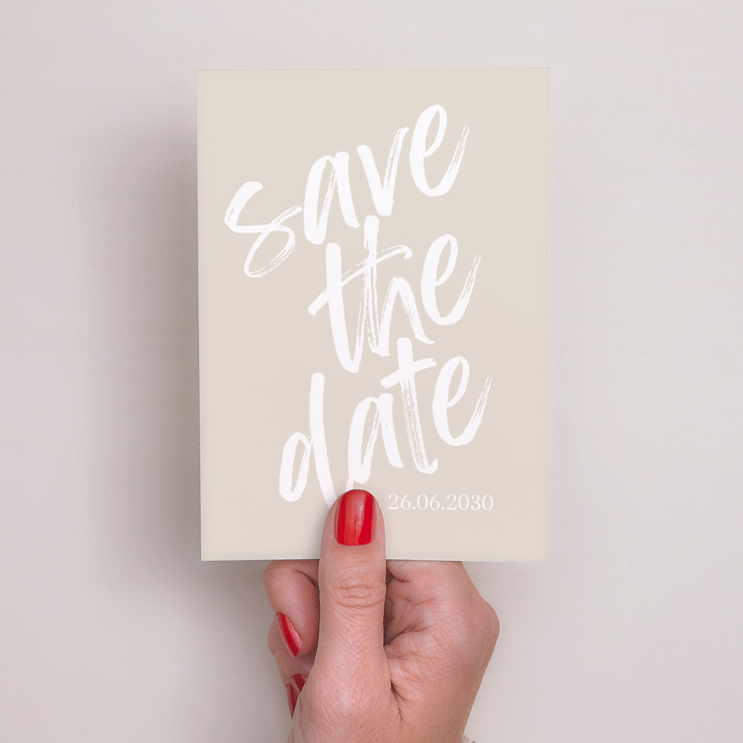 Save the date Mariage Portrait Dis-moi oui photo N° 2