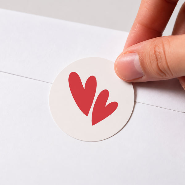 Sticker Mariage Rond Amor Amor photo