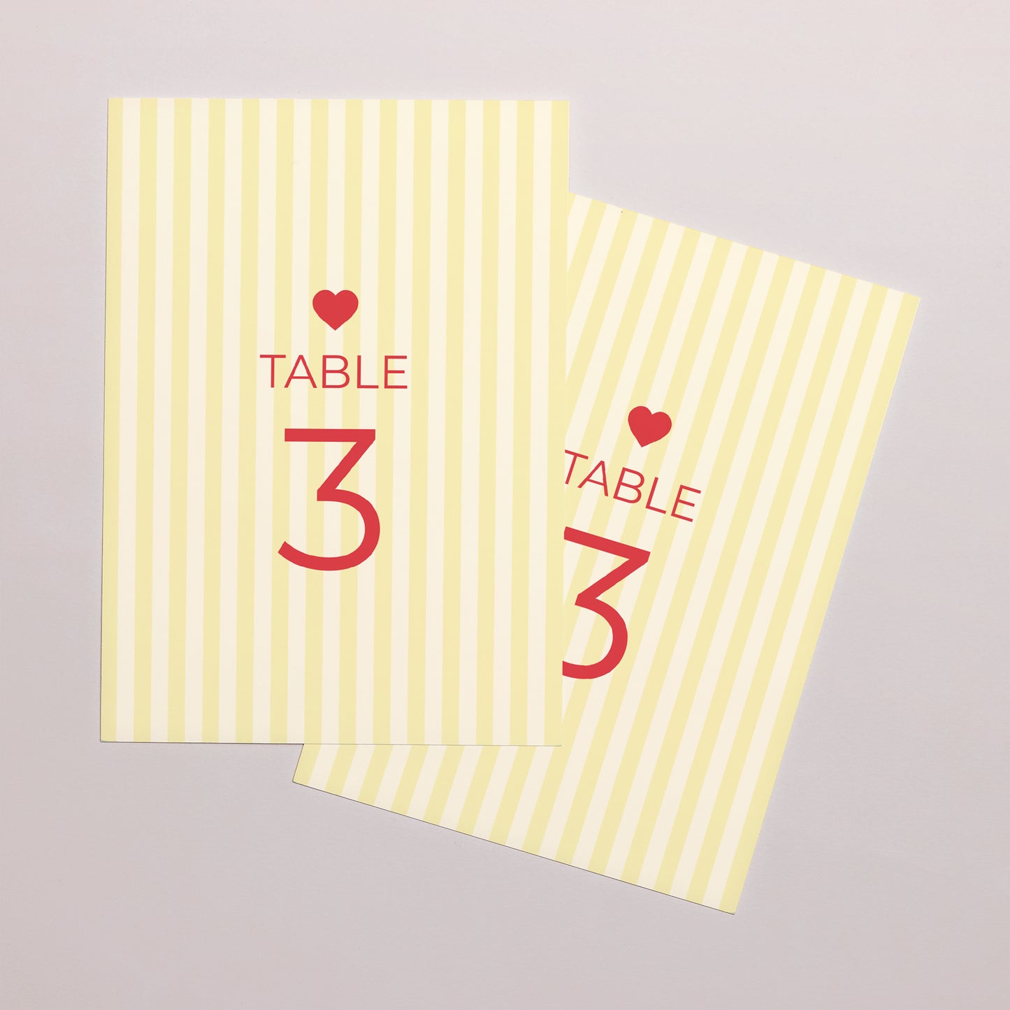 Marque table Mariage Rectangle Yellow sunshine photo N° 2