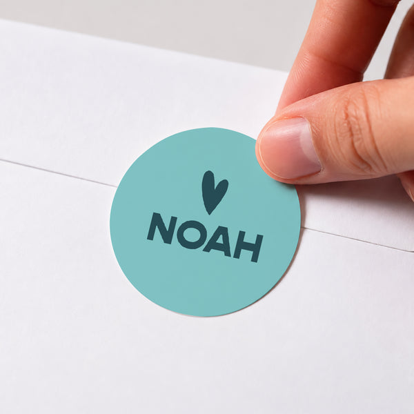 Sticker Naissance Rond Flashy II photo