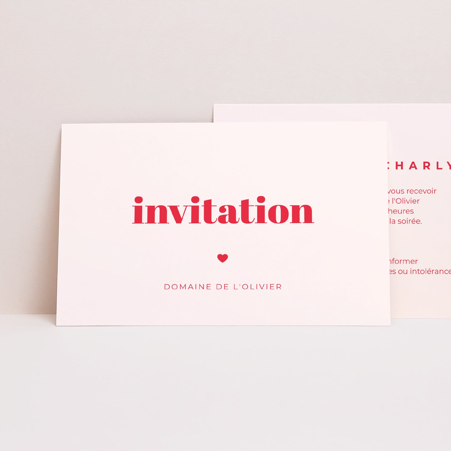 Invitations Mariage Paysage On se dit oui photo N° 1