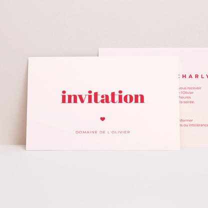 Invitations Mariage Paysage On se dit oui photo N° 1